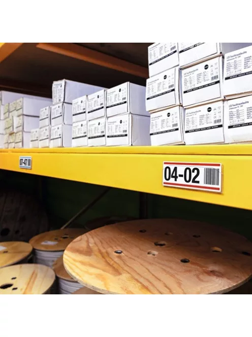 Durable Logisztikai zseb Durable Hard Cover öntapadós 100x38 mm 10 db/csomag