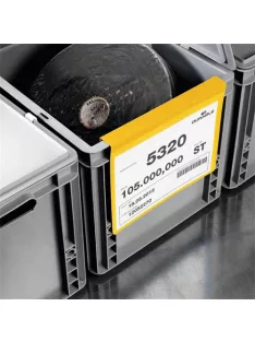   Durable Logisztikai zseb Durable A/4 fekvő sárga 50 db/csomag