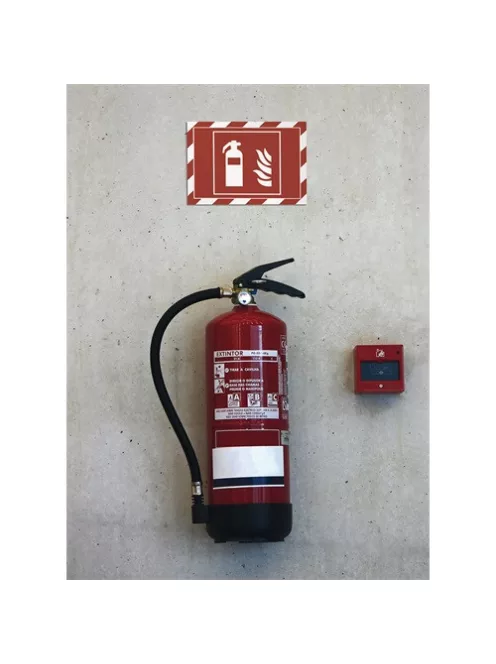 Durable Információs tábla Durable Duraframe Security A/4 öntapadó hátlappal és mágneses kerettel  piros-feh