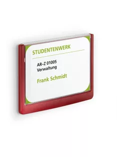   Durable Információs tábla Durable Click Sign 14.9x10,55 cm piros