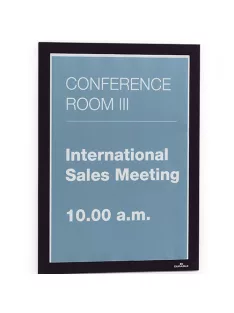   Durable Infokeret Durable Duraframe A/4 fekete egyesével csomagolva