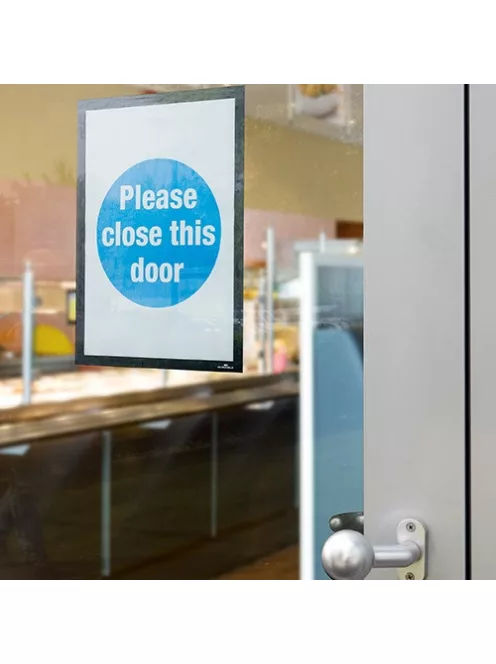 Durable Infokeret Durable Duraframe A/4 fekete egyesével csomagolva