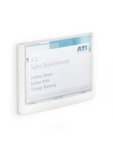   Durable Információs tábla Durable Click Sign 14.9x10,55 cm szürke