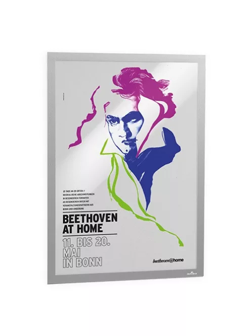 Durable Infokeret Durable Duraframe Poster A/2 ezüst öntapadós