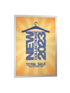 Durable Infokeret Durable Duraframe Poster A/2 ezüst öntapadós