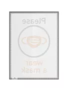 Durable Információs tasak Durable A/4 statikus rögzítés 5 db/csomag