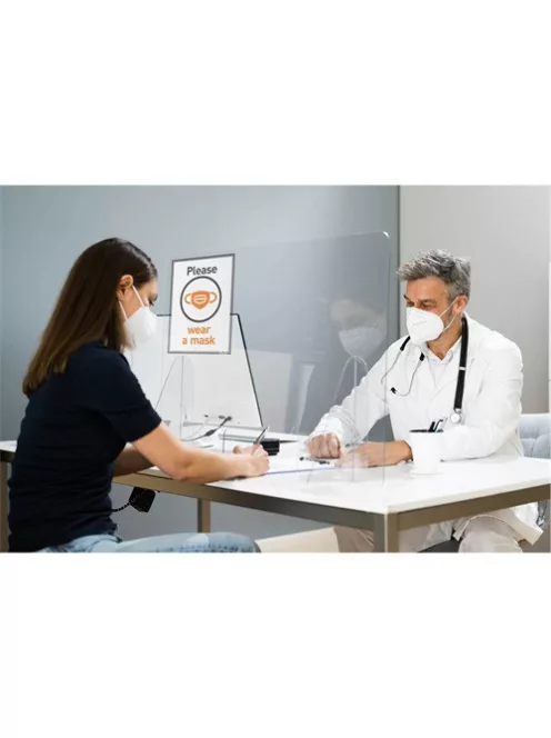 Durable Információs tasak Durable A/4 statikus rögzítés 5 db/csomag