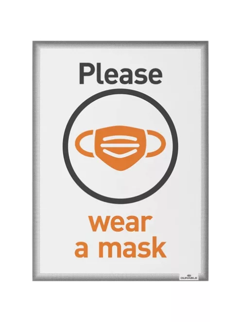 Durable Információs tasak Durable A/4 statikus rögzítés 1 lap kisker kiszerelés