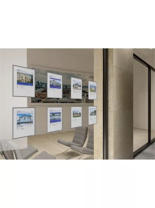 Durable Információs tasak Durable A/4 statikus rögzítés 1 lap kisker kiszerelés