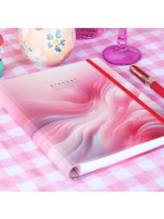   Victoria-Bruno Tervező Bruno Visconti, pontozott, elválasztókkal, 17x23cm, rózsaszín