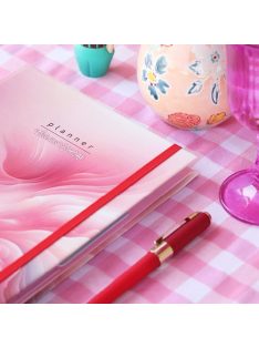   Victoria-Bruno Tervező Bruno Visconti, pontozott, elválasztókkal, 17x23cm, rózsaszín