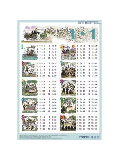   Stiefel Könyöklő Stiefel 30x40 cm Szorzótábla / munkaoldallal A3 alátét duo