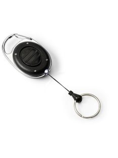   Durable Névkitűző tartó Durable Style, kulcskarikával és LED-del