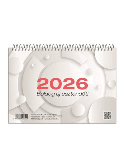 PD Calendar Naptár pd asztali 23TA 2026