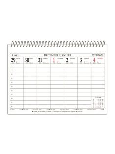 PD Calendar Naptár pd asztali 23TA 2026