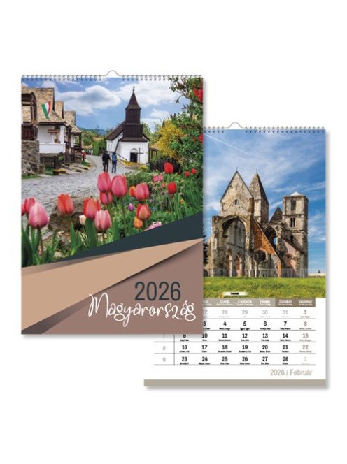 PD Calendar Naptár fali pd Magyarország 30x42 cm 2026