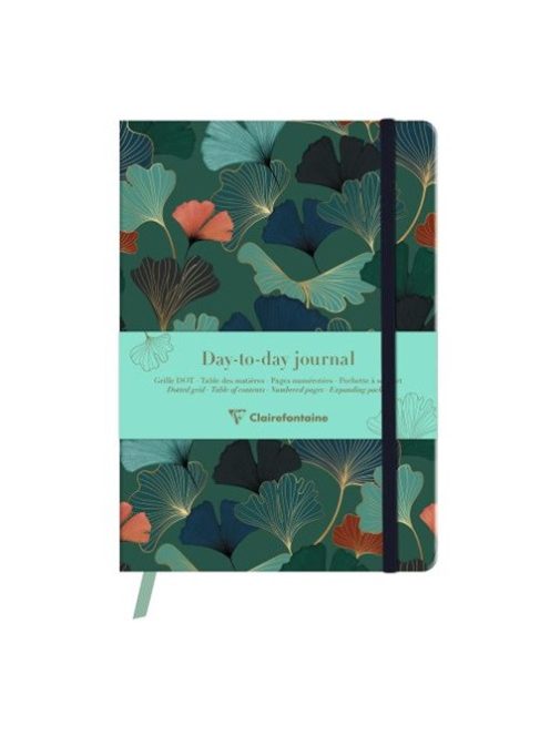 Clairefontaine Határidőnapló öröknaptár Clairefontaine Gaia kék A/5 96 lapos, pontozott