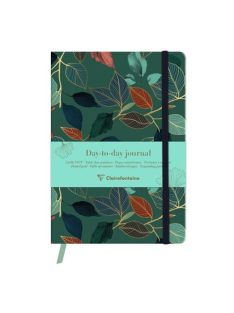   Clairefontaine Határidőnapló öröknaptár Clairefontaine Gaia kék A/5 96 lapos, pontozott