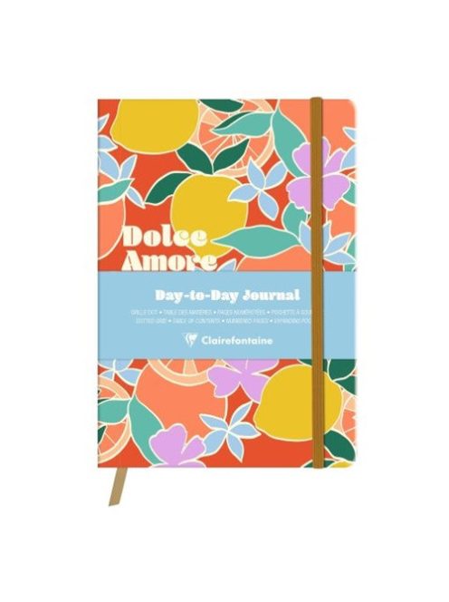 Clairefontaine Határidőnapló öröknaptár Clairefontaine Dolce Amore A/5 96 lapos, pontozott