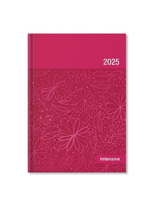 PD Calendar Határidőnapló Period Intensive B/6 heti pink lakk papír 2025