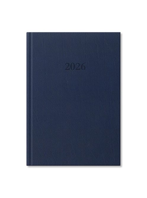 PD Calendar Határidőnapló Period Standard A/5 napi kék műbőr 2026