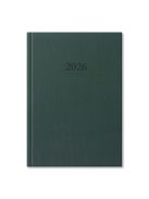 PD Calendar Határidőnapló Period Standard A/5 napi zöld műbőr 2026