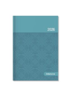   PD Calendar Határidőnapló Period Intensive A/5 napi kék lakk papír 2026