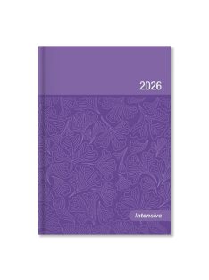   PD Calendar Határidőnapló Period Intensive A/5 napi lila lakk papír 2026