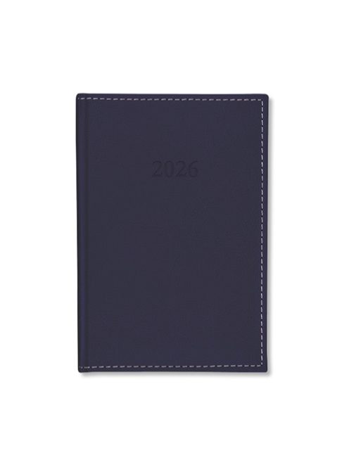 PD Calendar Határidőnapló Period Chamois A/5 napi körbev. kék 2026