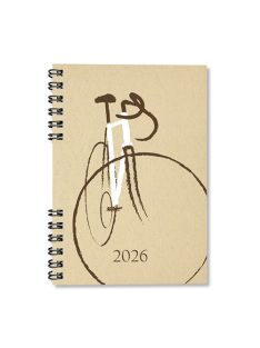   PD Calendar Határidőnapló Period ECO A/5 heti spirálos Bicycle 2026