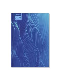   PD Calendar Határidőnapló Period Basic B/5 heti Blue papír 2026