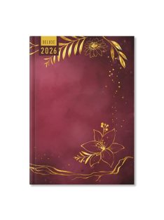   PD Calendar Határidőnapló Period DELUXE B/5 heti Tender papír 2026