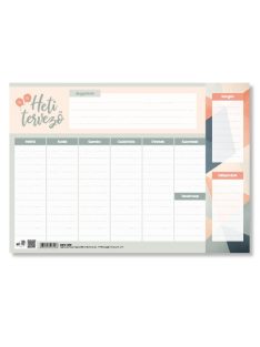 PD Calendar Heti tervezőtömb pd A/4