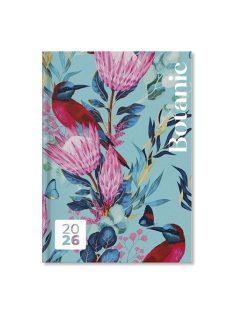   PD Calendar Határidőnapló Period Botanic A/5 napi Blue papír 2026