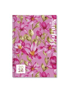   PD Calendar Határidőnapló Period Botanic B/6 heti Pink papír 2026