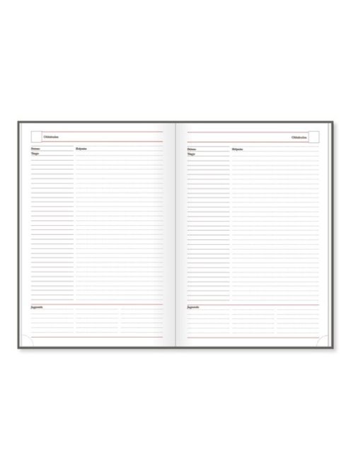 PD Calendar Tárgyalási napló Period Standard B/5 kék műbőr