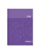 PD Calendar Határidőnapló Period Intensive B/6 heti lila lakk papír 2026