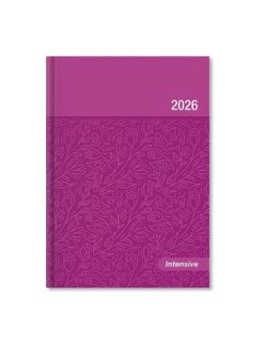   PD Calendar Határidőnapló Period Intensive B/6 heti pink lakk papír 2026
