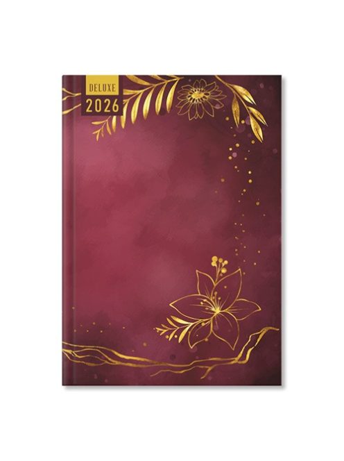 PD Calendar Határidőnapló Period DELUXE B/6 heti Tender papír 2026