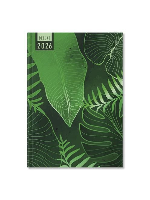 PD Calendar Határidőnapló Period DELUXE B/6 heti Palm papír 2026