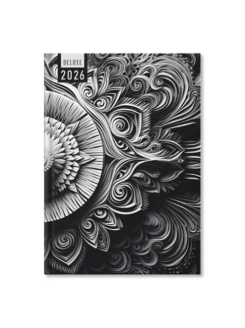 PD Calendar Határidőnapló Period DELUXE B/6 heti Rosetta papír 2026