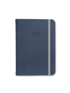   PD Calendar Határidőnapló Period Velour B/6 heti gumis kék 2026