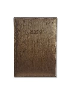   PD Calendar Határidőnapló Period Lamé B/6 heti körbev. Lamé bronz 2026