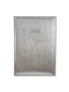 PD Calendar Határidőnapló Period Lamé B/6 heti körbev. Lamé ezüst 2026