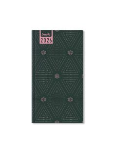   PD Calendar Határidőnapló Period Basic Zsebnaptár álló Pattern papír 2026