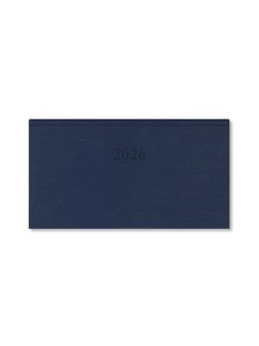   PD Calendar Határidőnapló Period Standard Zsebnaptár fekvő kék műbőr 2026