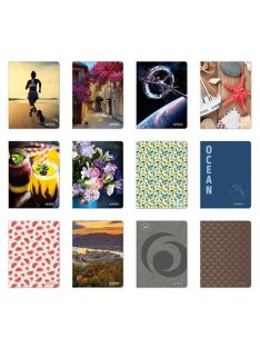   Herlitz Okmánytartó Herlitz dupla/nagy 6 zsebes vegyes színben