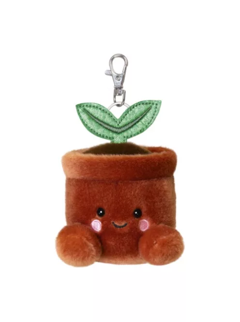 Aurora Kulcstartó plüss Aurora 10 cm virágcserép