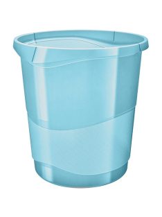 Esselte Papirkosár Esselte Colour Ice 14l áttetsző kék