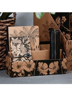   Clairefontaine Levéltartó Clairefontaine Le Cerisier Blanc, rekeszes, 25x10x14cm